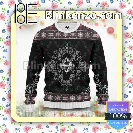 Anime One Piece Symbol Christmas Pullover Sweaters