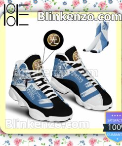 Real Anime Yugioh Blue Eyes White Dragon Air Jordan 13 Retro Sneakers
