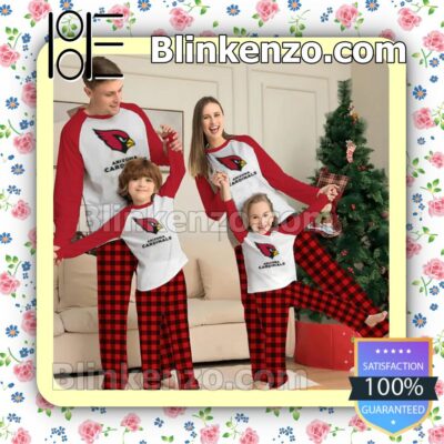 Arizona Cardinals Family Matching Christmas Pajamas Set