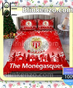As Monaco The Monegasques Christmas Duvet Cover