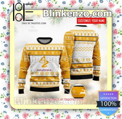 AstraZeneca Brand Christmas Sweater