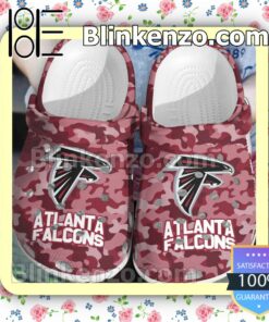 Atlanta Falcons Camouflage Clogs