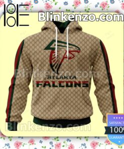 Atlanta Falcons Gucci NFL Zipper Fleece Hoodie