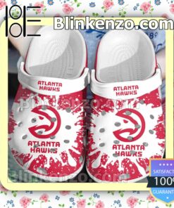 Atlanta Hawks Logo Color Splash Clogs