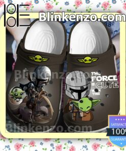 Baby Yoda And The Mandalorian The Force Is Cute With This Halloween Clogs
