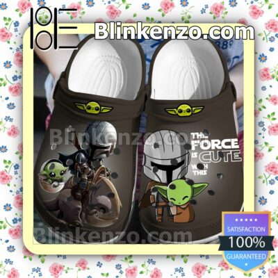 Baby Yoda And The Mandalorian The Force Is Cute With This Halloween Clogs