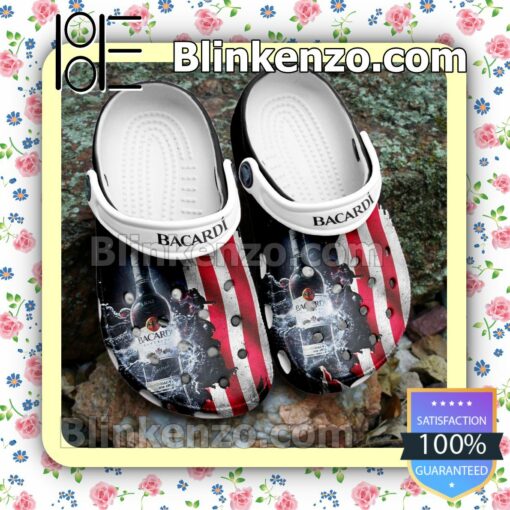 Bacardi American Flag Clogs