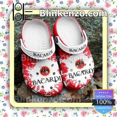 Bacardi Logo Color Splash Clogs