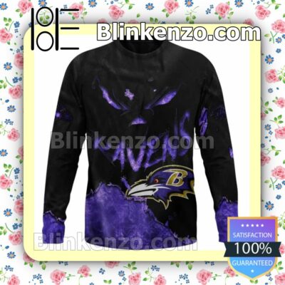 Baltimore Ravens NFL Halloween Ideas Jersey c