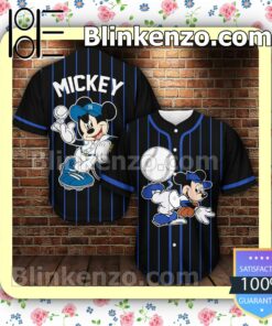 Baseball Mickey Hip Hop Short Sleeves