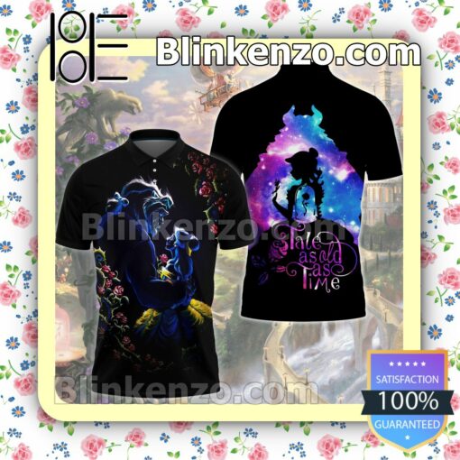 Beauty And The Beast Tale As Old As Time Black Women Tank Top Pant Set b