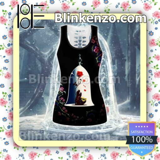 Beauty And The Beast Tale As Old As Time Women Tank Top Pant Set c