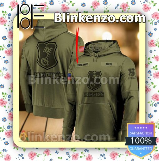 Beck's Beer Army Uniforms Hoodie