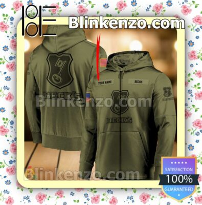 Beck's Beer Army Uniforms Hoodie a