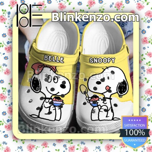 Belle And Snoopy Halloween Clogs