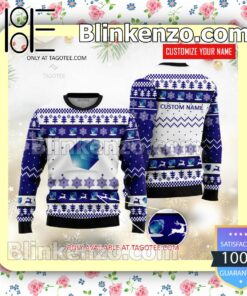 Berkshire Hathaway Brand Print Christmas Sweater