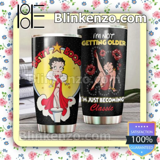 Betty Boop I'm Not Getting Older I'm Just Becoming Classic Travel Mug