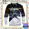 Black Panther Cocaine Everywhere Let It Snow Sweatshirts
