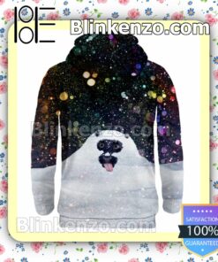 Black Panther Cocaine Everywhere Let It Snow Zipper Fleece Hoodie a