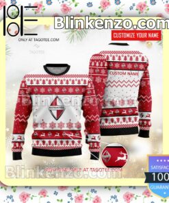 Borgward Brand Print Christmas Sweater