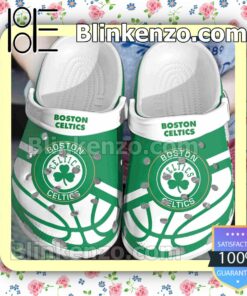 Boston Celtics Logo Basketball Clogs