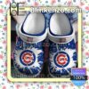 Boston Red Sox And Chicago Cubs Logo Color Splash Clogs