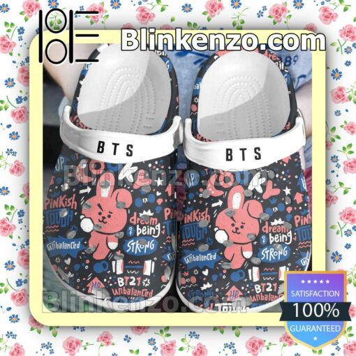 Bts Cooky Dream Being Strong Clogs