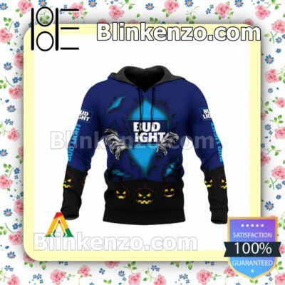 Bud Light Scary Night Halloween 2022 Costume Hoodie b