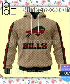 Buffalo Bills Gucci NFL Zipper Fleece Hoodie