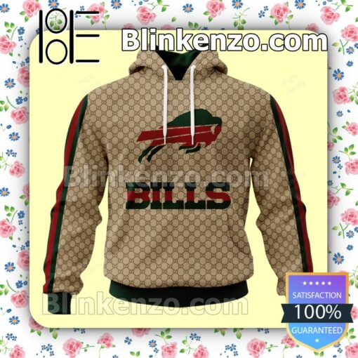 Buffalo Bills Gucci NFL Zipper Fleece Hoodie