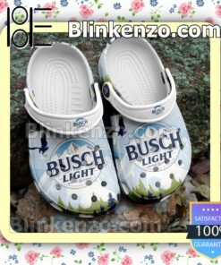 Busch Light Beer Eagle Clogs