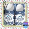 Busch Light Beer Logo Color Splash Clogs