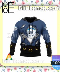 Busch Light Scary Night Halloween 2022 Costume Hoodie b