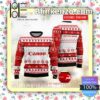 Canon Inc. Brand Print Christmas Sweater