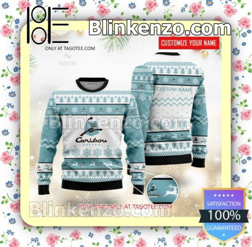 Caribou Coffee Brand Christmas Sweater