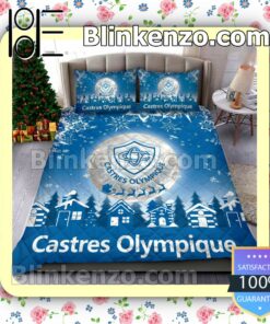 Castres Olympique Christmas Duvet Cover