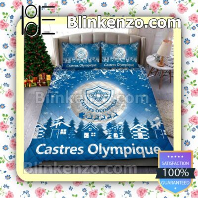 Castres Olympique Christmas Duvet Cover