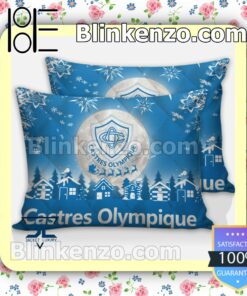 Castres Olympique Christmas Duvet Cover c