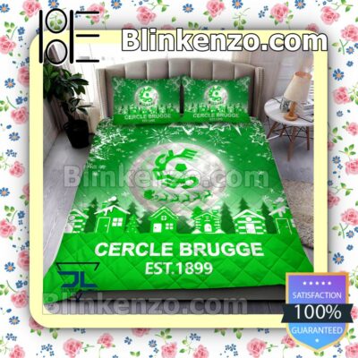 Cercle Brugge K.s.v. Est 1899 Christmas Duvet Cover