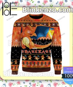 Charizard Christmas Pullover Sweaters c