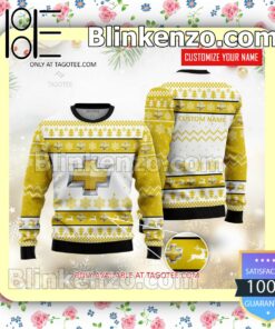 Chevy Brand Print Christmas Sweater