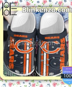 Chicago Bear Hive Pattern Clogs