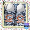 Chicago Bears Camouflage Clogs