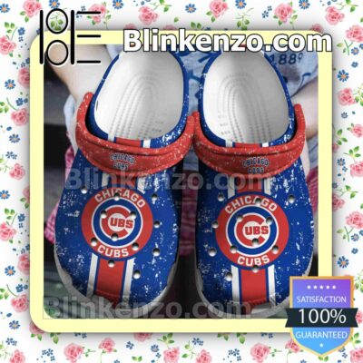 Chicago Cubs Logo Football Clogs