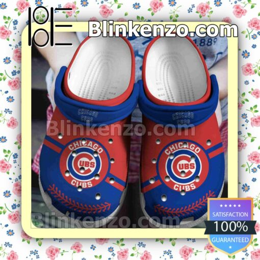 Chicago Cubs Logo Sports Clogs