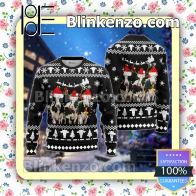 Christmas Cows Christmas Pullover Sweaters