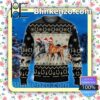 Christmas Horses Christmas Pullover Sweaters