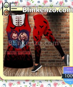 Chucky And Tiffany Better Together Women Tank Top Pant Set