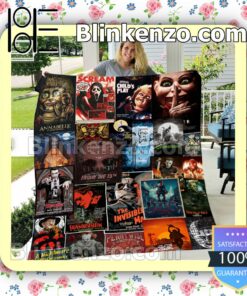 Classic Horror Movies Collection Cozy Blanket