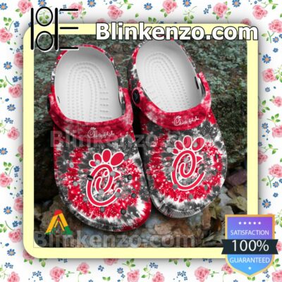 Classic Tie Dye Graphic Chick-fil-A Halloween Clogs
